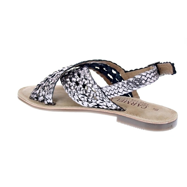 Sandalias Carmela zapatos Mujer modelo 161645 Plata 