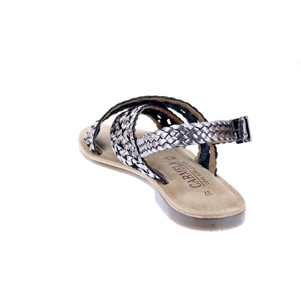 Sandalias Carmela zapatos Mujer modelo 161645 Plata 