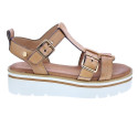 Sandalias Carmela zapatos Mujer modelo 161393 Marrón 