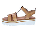 Sandalias Carmela zapatos Mujer modelo 161393 Marrón 