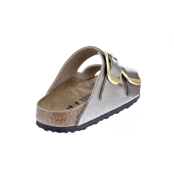 Sandalias Birkenstock zapatos Mujer modelo Arizona Plata Hebillas