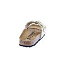 Chanclas Birkenstock zapatos Mujer modelo Madrid Beige Hebilla