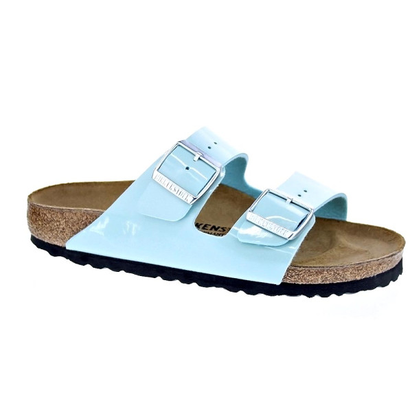 Sandalias Birkenstock zapatos Mujer modelo Arizona 1026963 Verde Hebillas