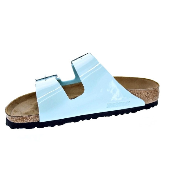 Sandalias Birkenstock zapatos Mujer modelo Arizona 1026963 Verde Hebillas