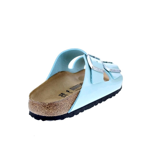 Sandalias Birkenstock zapatos Mujer modelo Arizona 1026963 Verde Hebillas