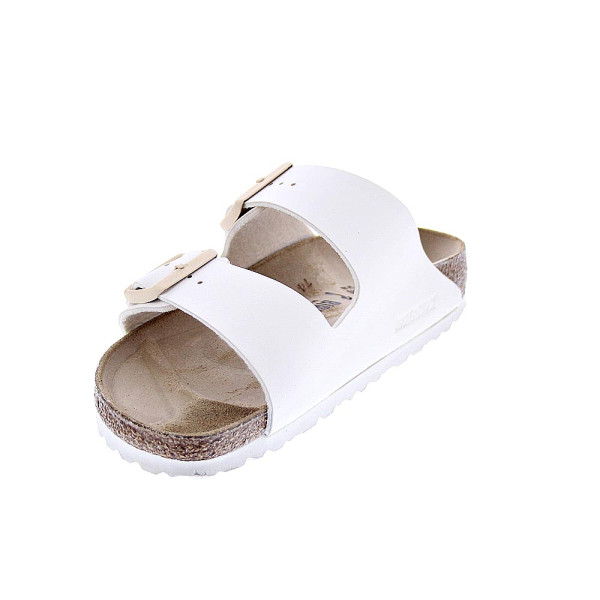 Sandalias Birkenstock zapatos Mujer modelo Arizona Beige Hebilla