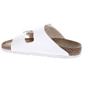 Sandalias Birkenstock zapatos Mujer modelo Arizona Beige Hebilla