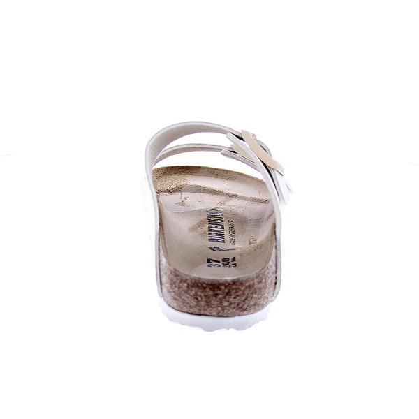 Sandalias Birkenstock zapatos Mujer modelo Arizona Beige Hebilla