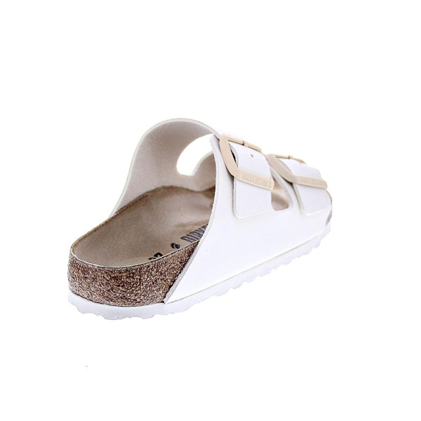 Sandalias Birkenstock zapatos Mujer modelo Arizona Beige Hebilla