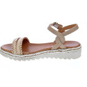 Sandalias Mtng zapatos Mujer modelo Sandalia Trenza marrón Marrón 