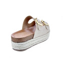 Sandalias Mtng zapatos Mujer modelo Turse Beige 