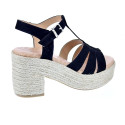 Sandalias Mtng zapatos Mujer modelo Join Negro 