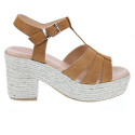 Sandalias Mtng zapatos Mujer modelo Join Marrón 