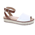 Sandalias Mtng zapatos Mujer modelo Nati Blanco 