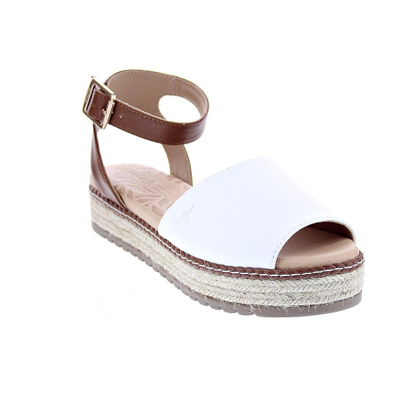 Sandalias Mtng zapatos Mujer modelo Nati Blanco 