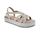 Sandalias Mtng zapatos Mujer modelo Yute 51261 Beige 