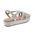 Sandalias Mtng zapatos Mujer modelo Yute 51261 Beige 