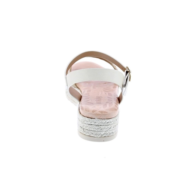 Sandalias Mtng zapatos Mujer modelo Trenza Jute Beige 