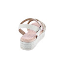 Sandalias Mtng zapatos Mujer modelo Trenza Jute Beige 