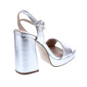Sandalias Gioseppo zapatos Mujer modelo Lehigh Plata Hebilla