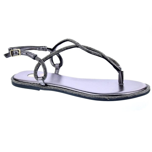 Sandalias La Strada zapatos Mujer modelo 2201532 Plata Hebilla