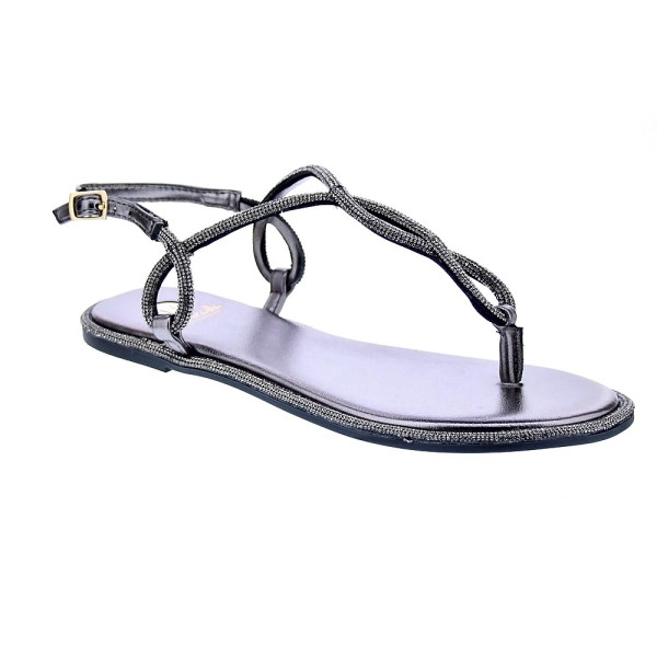Sandalias La Strada zapatos Mujer modelo 2201532 Plata Hebilla