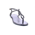Sandalias La Strada zapatos Mujer modelo 2201532 Plata Hebilla