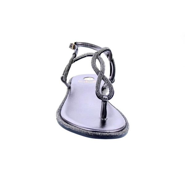 Sandalias La Strada zapatos Mujer modelo 2201532 Plata Hebilla