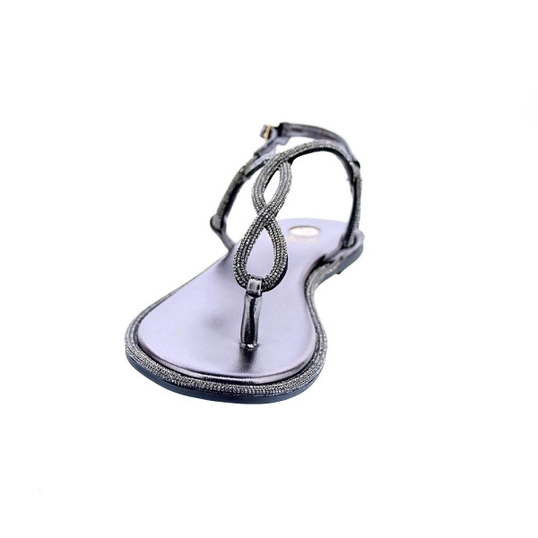 Sandalias La Strada zapatos Mujer modelo 2201532 Plata Hebilla