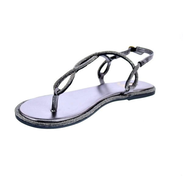 Sandalias La Strada zapatos Mujer modelo 2201532 Plata Hebilla