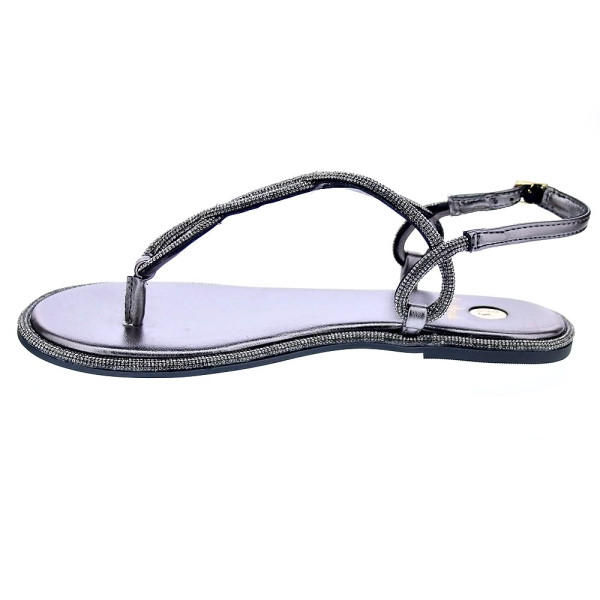 Sandalias La Strada zapatos Mujer modelo 2201532 Plata Hebilla
