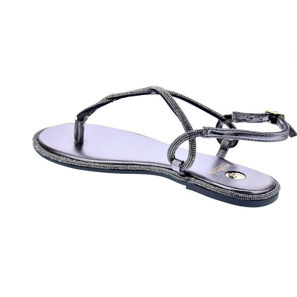 Sandalias La Strada zapatos Mujer modelo 2201532 Plata Hebilla