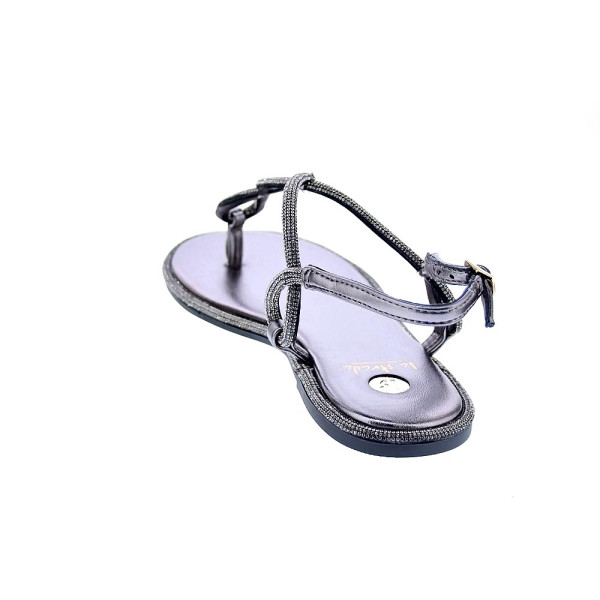 Sandalias La Strada zapatos Mujer modelo 2201532 Plata Hebilla