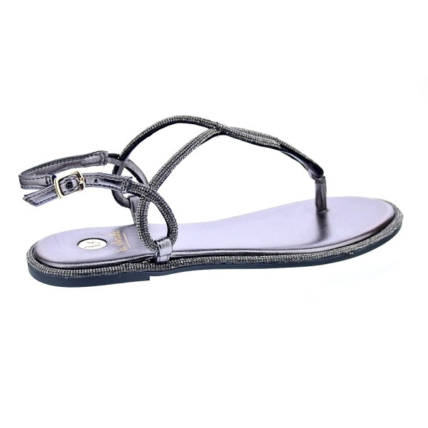 Sandalias La Strada zapatos Mujer modelo 2201532 Plata Hebilla