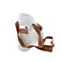 Sandalias Popa zapatos Mujer modelo Valdes Snake Blanco cordones
