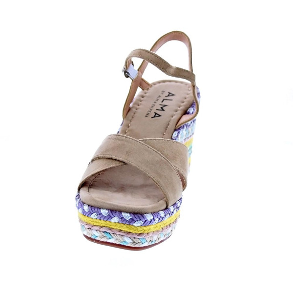 Sandalias Alma en Pena zapatos Mujer modelo V24AB2121 Beige 