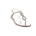 Sandalias La Strada zapatos Mujer modelo 2201532 Oro Hebilla