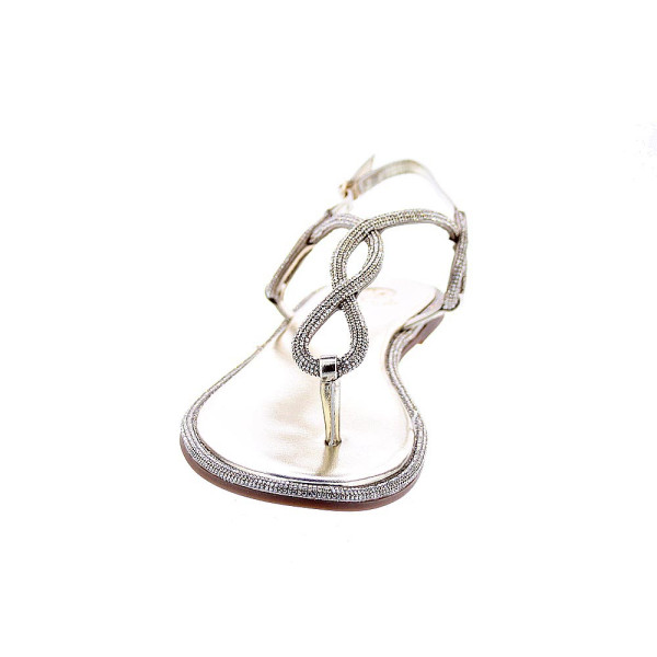 Sandalias La Strada zapatos Mujer modelo 2201532 Oro Hebilla