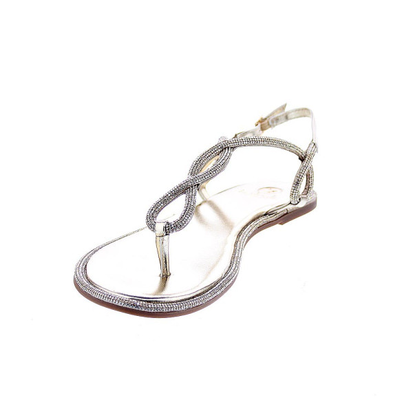 Sandalias La Strada zapatos Mujer modelo 2201532 Oro Hebilla