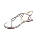 Sandalias La Strada zapatos Mujer modelo 2201532 Oro Hebilla