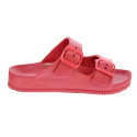 Sandalias Duuo zapatos Mujer modelo Eva Flat 57 Rojo Hebilla