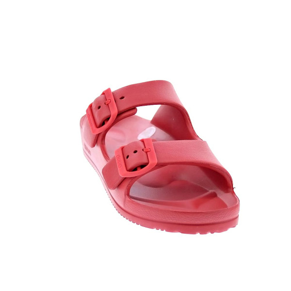 Sandalias Duuo zapatos Mujer modelo Eva Flat 57 Rojo Hebilla