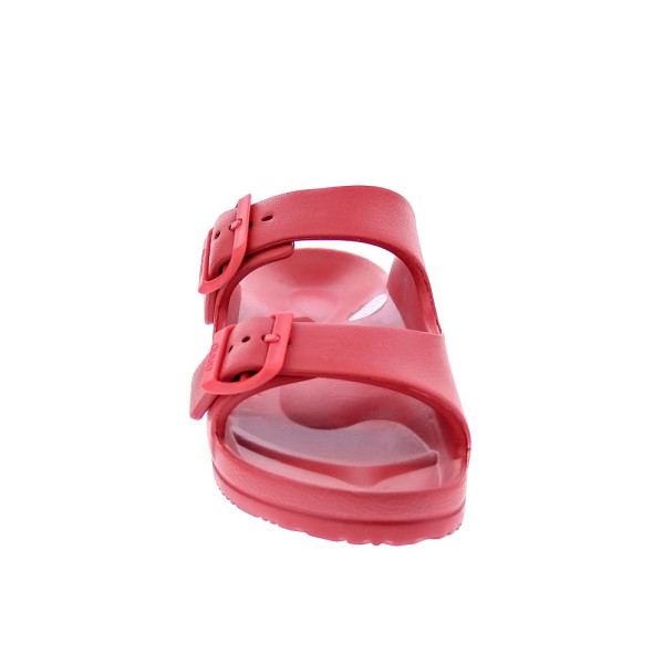 Sandalias Duuo zapatos Mujer modelo Eva Flat 57 Rojo Hebilla