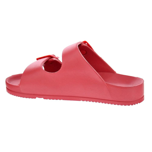 Sandalias Duuo zapatos Mujer modelo Eva Flat 57 Rojo Hebilla