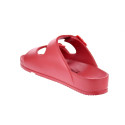 Sandalias Duuo zapatos Mujer modelo Eva Flat 57 Rojo Hebilla
