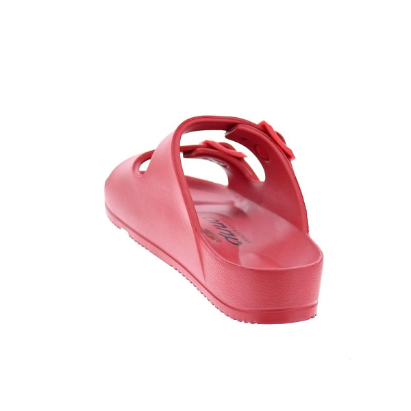 Sandalias Duuo zapatos Mujer modelo Eva Flat 57 Rojo Hebilla