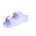 Sandalias Duuo zapatos Mujer modelo Eva Flat Metal 62 Violeta 