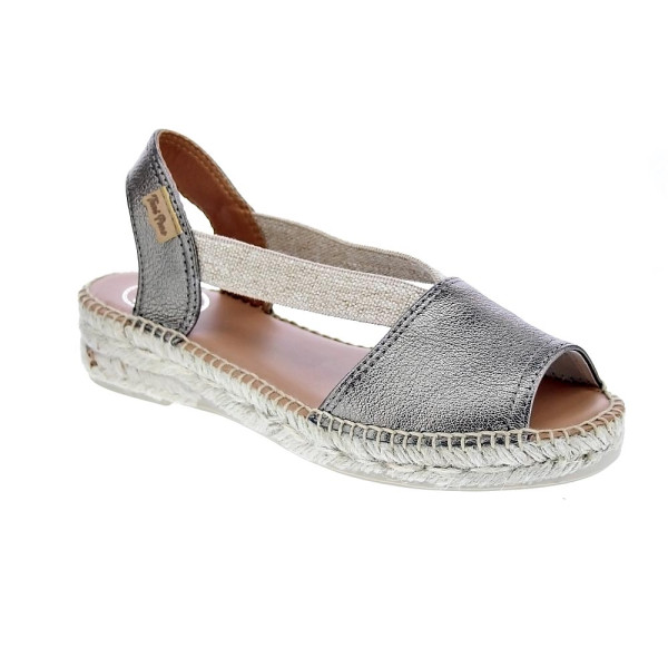 Alpargatas Toni Pons zapatos Mujer modelo Etna Oro Elástico