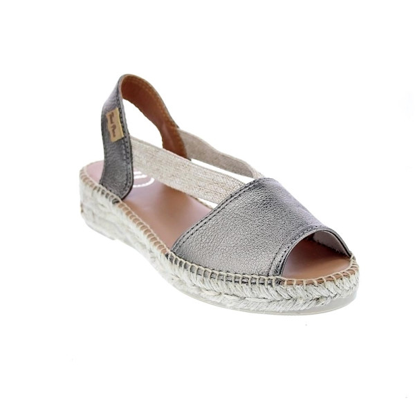 Alpargatas Toni Pons zapatos Mujer modelo Etna Oro Elástico
