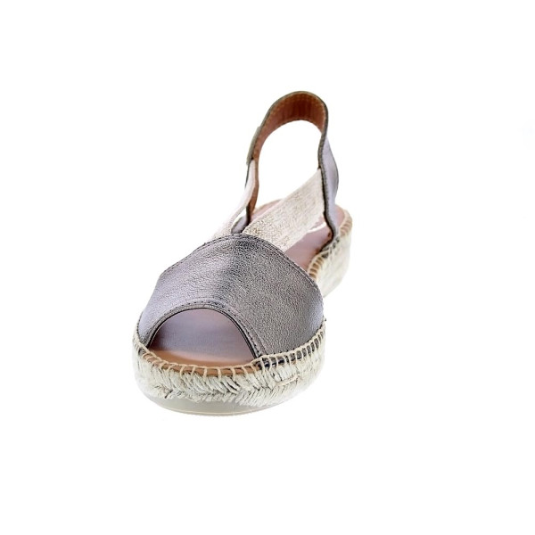 Alpargatas Toni Pons zapatos Mujer modelo Etna Oro Elástico